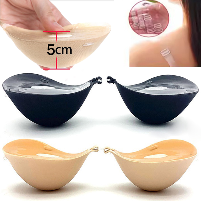Strapless Bra Adhesive - 5 CM Kalınlaşmış Göğüs Etiket Görünmez