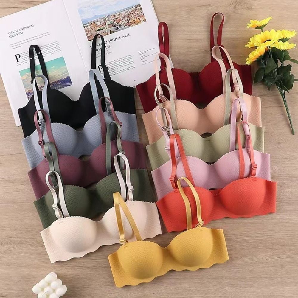 Wirefree Bra Comfort - Seksi Rahat Dikişsiz Sütyen Şeker Rengi