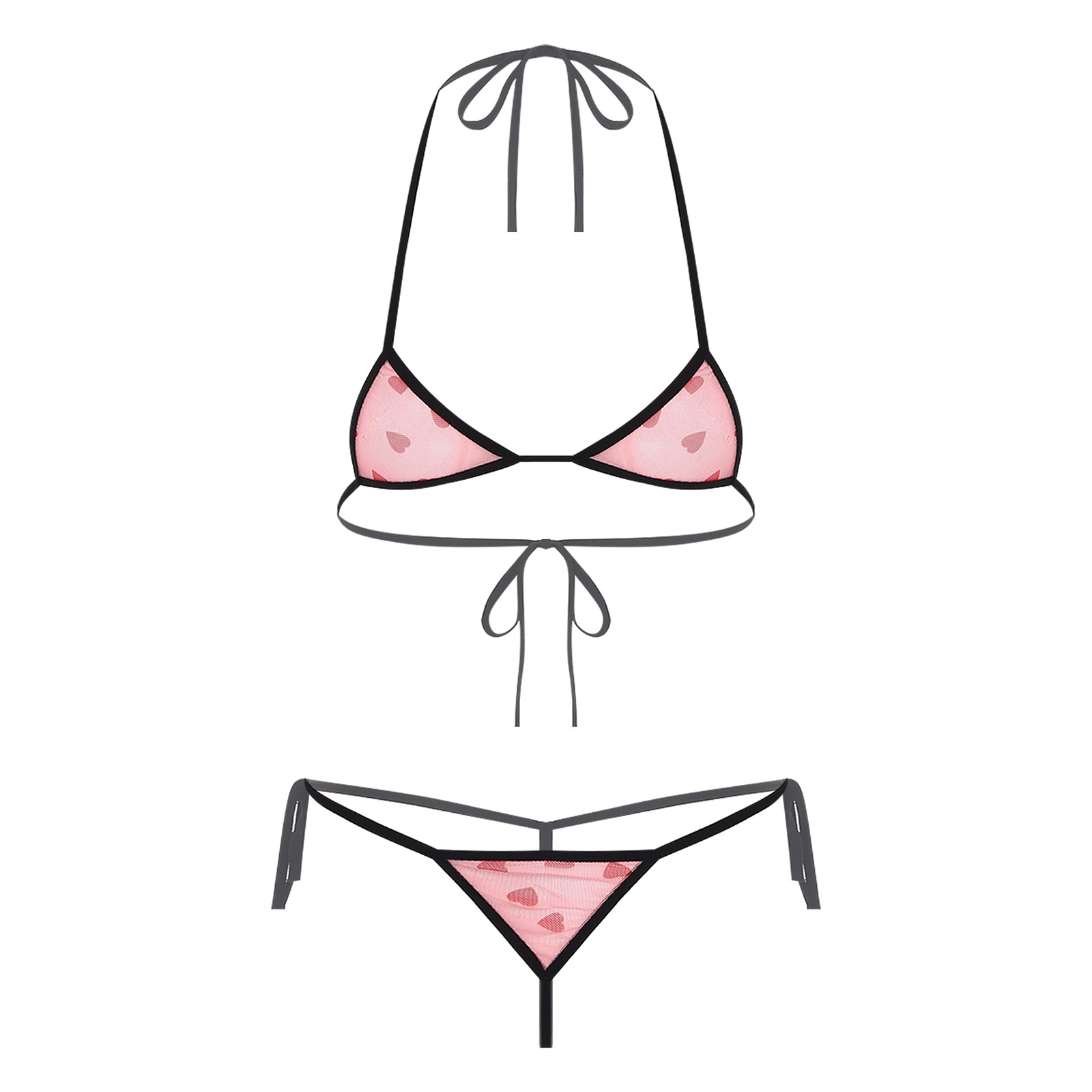 Kadın Mikro Mini Bikini İç Giy - Sheer Mesh Bra incelemesi ve fiyatı