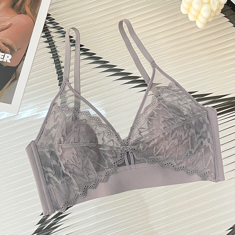 Seksi Dantel Crop Top Derin V  - Sheer Mesh Bra incelemesi ve fiyatı