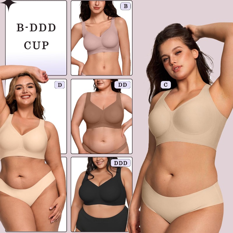 Büyük Beden Kablosuz Jöle Süty - Underwire Bra Padded incelemesi ve fiyatı