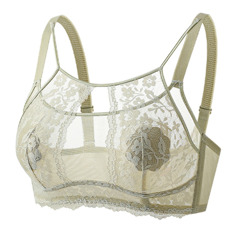 Moda Örgü Çiçek Kablosuz Derin - Sheer Mesh Bra incelemesi ve fiyatı